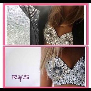 COPY - Glamorous Jeweled Bustier